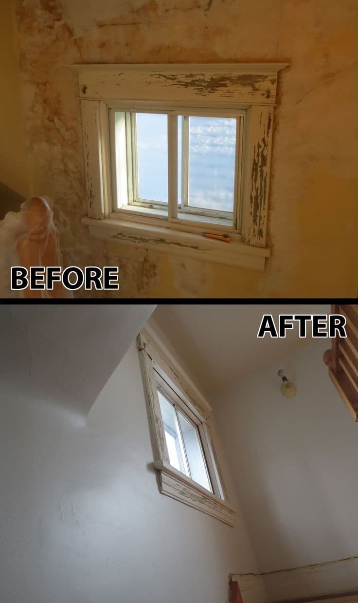 Before and after painting transformation 2